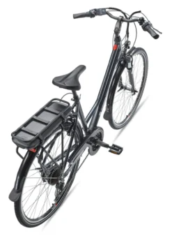 Damen Trekking E-Bike XT485 Expedition mit 21-Gang Shimano Kettenschaltung, Anthrazit