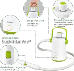 Dampfreiniger Portable Handgerät 3 Bar, Handdampfreiniger