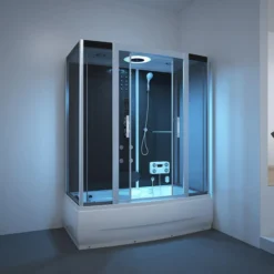 Dampfsauna DIAMOND schwarz