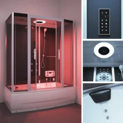 Dampfsauna DIAMOND schwarz