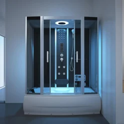 Dampfsauna DIAMOND schwarz