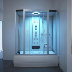 Dampfsauna DIAMOND weiß
