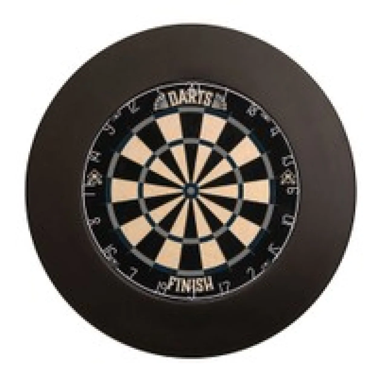 Dartscheibe inkl, Surround GOOD DARTS - Dartscheibe FINISH Modern mit Surround