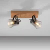 Deckenleuchte GREEN LANGSTRÖM, 2x E14/10Watt max., Holz-natur