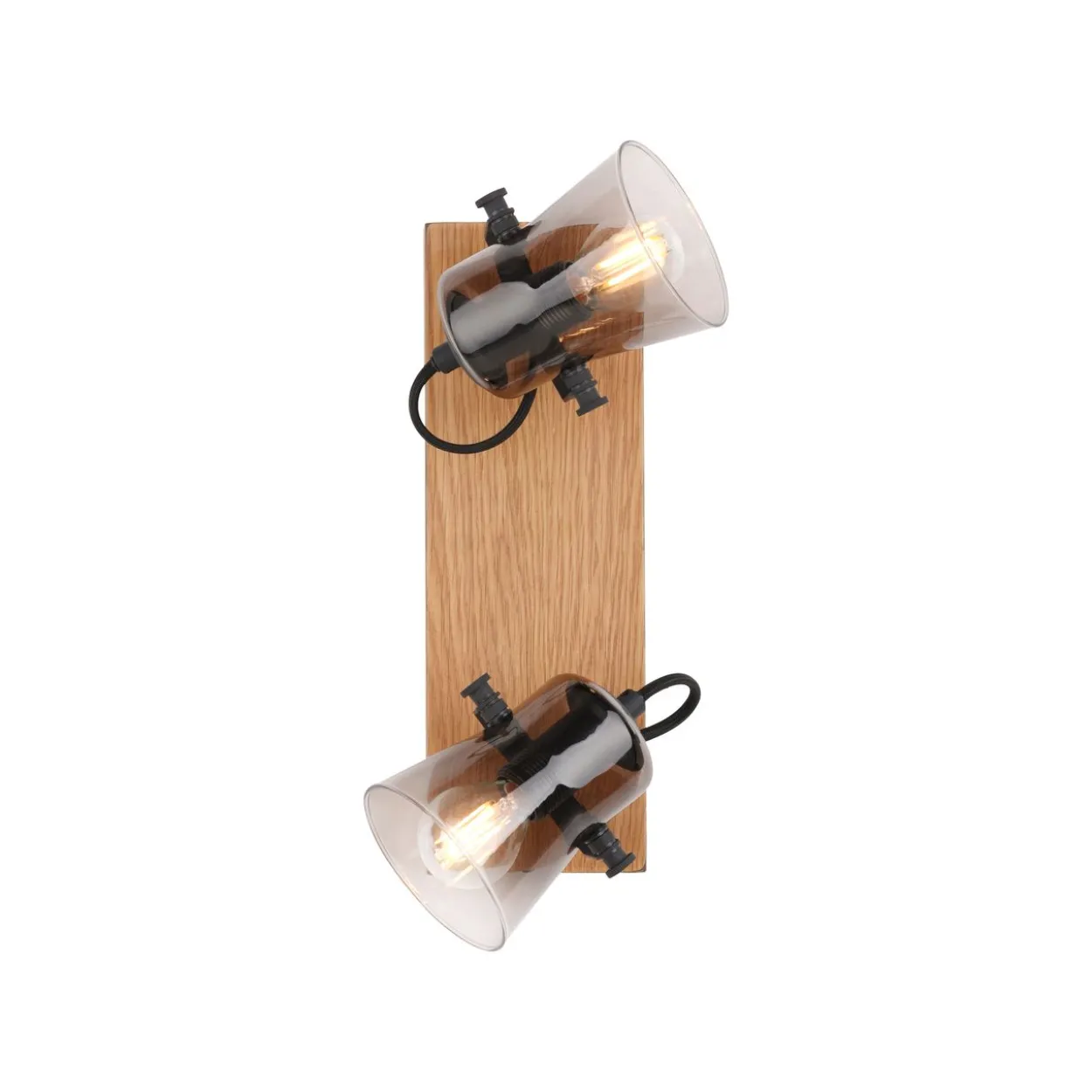 Deckenleuchte GREEN LANGSTRÖM, 2x E14/10Watt max., Holz-natur
