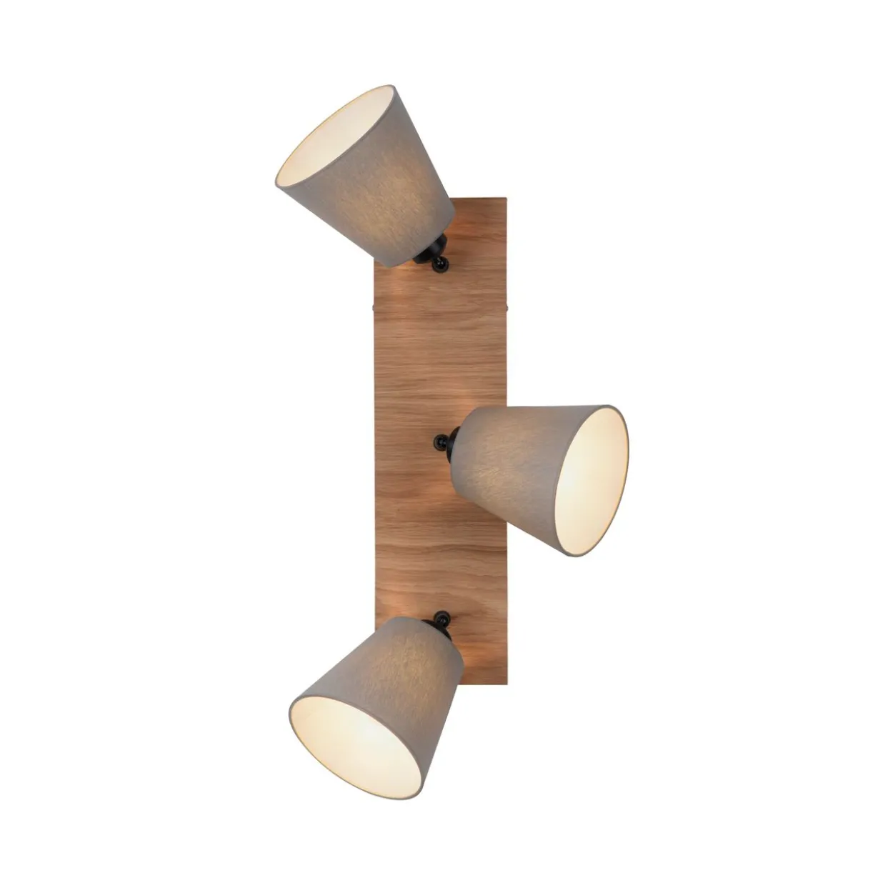 Deckenleuchte GREEN MICHEL, 3x E27/40Watt max., Holz-natur