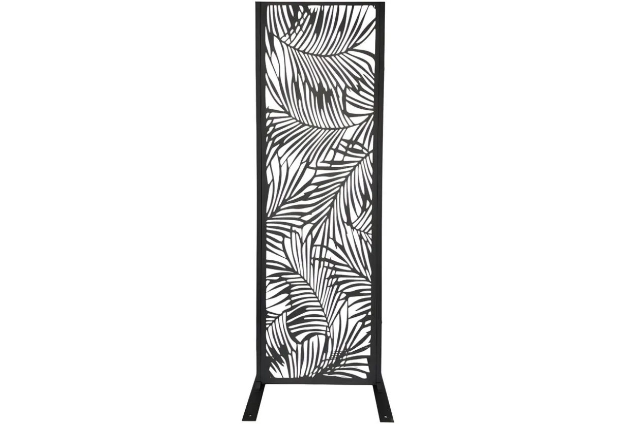 Dekorative Metallsichtschutzwand