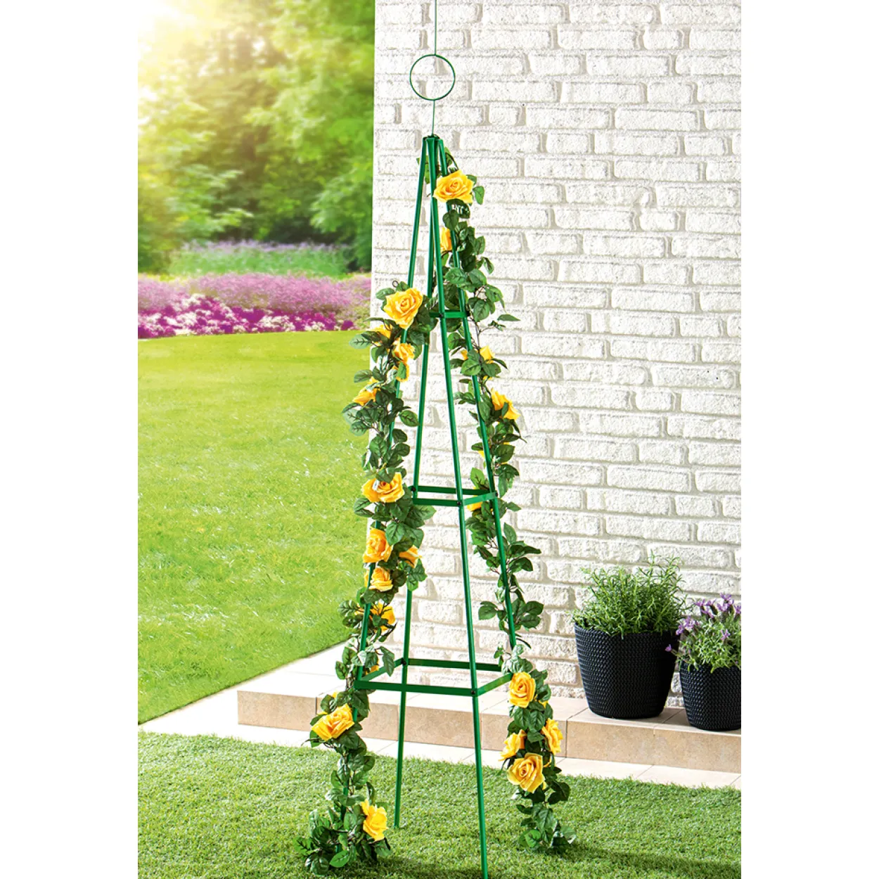 Dekorative Rankhilfe - Pyramide