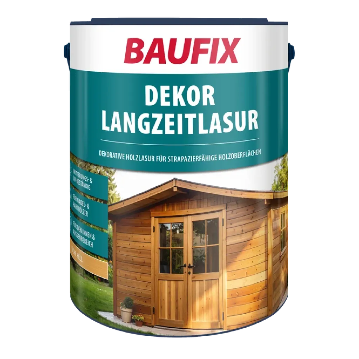 Dekor-Langzeitlasur, Farblos