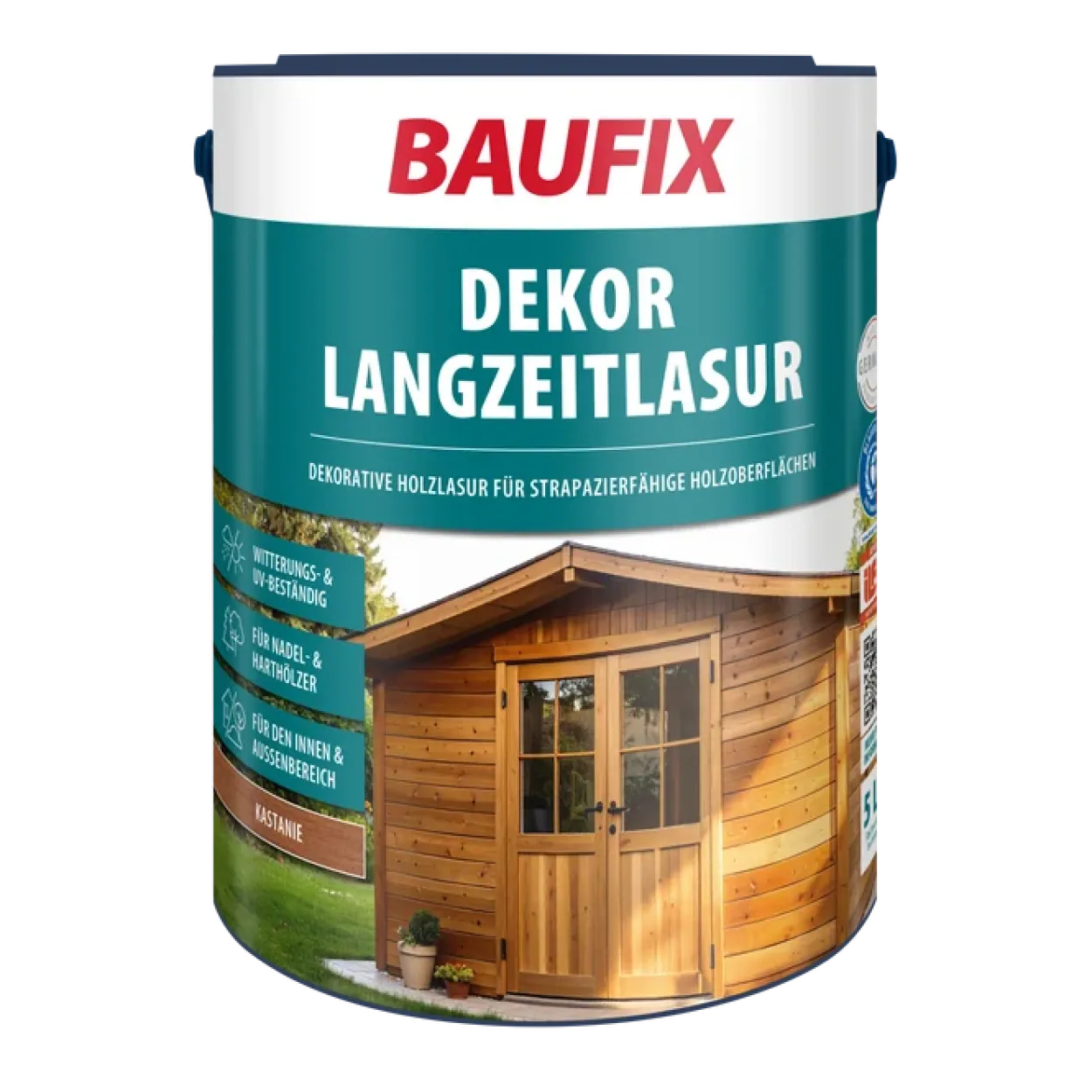 Dekor-Langzeitlasur, kastanie