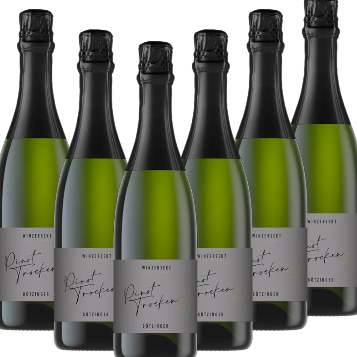 Der Bötzinger - Pinot Sekt trocken - 6er Karton