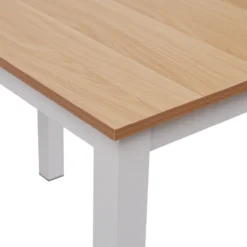 Design-Arbeitstisch, kompakter Schreibtisch in Holzoptik, ca. 100 x 60 x 75,5 cm