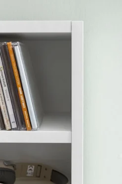Design Bücherregal WL5. Weiß