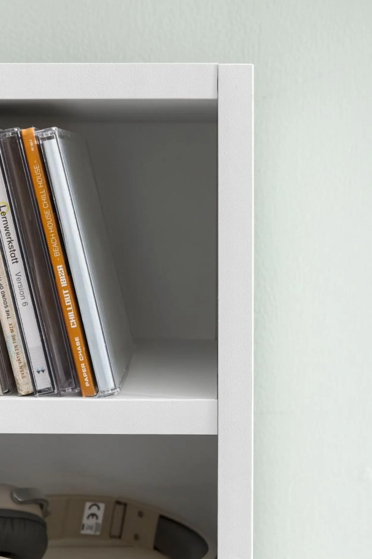 Design Bücherregal WL5. Weiß