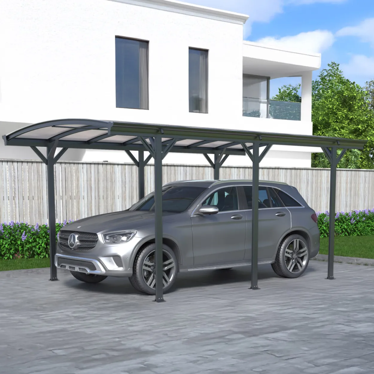 DESIGN Carport FALO - Anthrazit