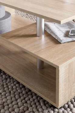 Design Couchtisch 105 x 48,5 x 60 cm Sonoma