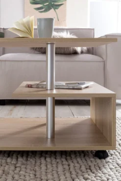 Design Couchtisch 105 x 48,5 x 60 cm Sonoma