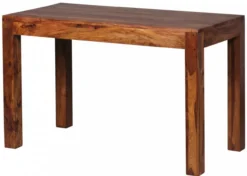 Design Esstisch Massiv 120 x 60 x 76 cm Sheesham Massivholz