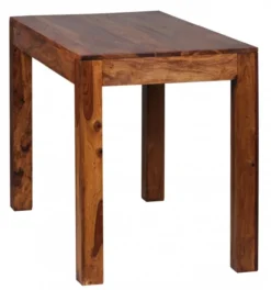 Design Esstisch Massiv 120 x 60 x 76 cm Sheesham Massivholz