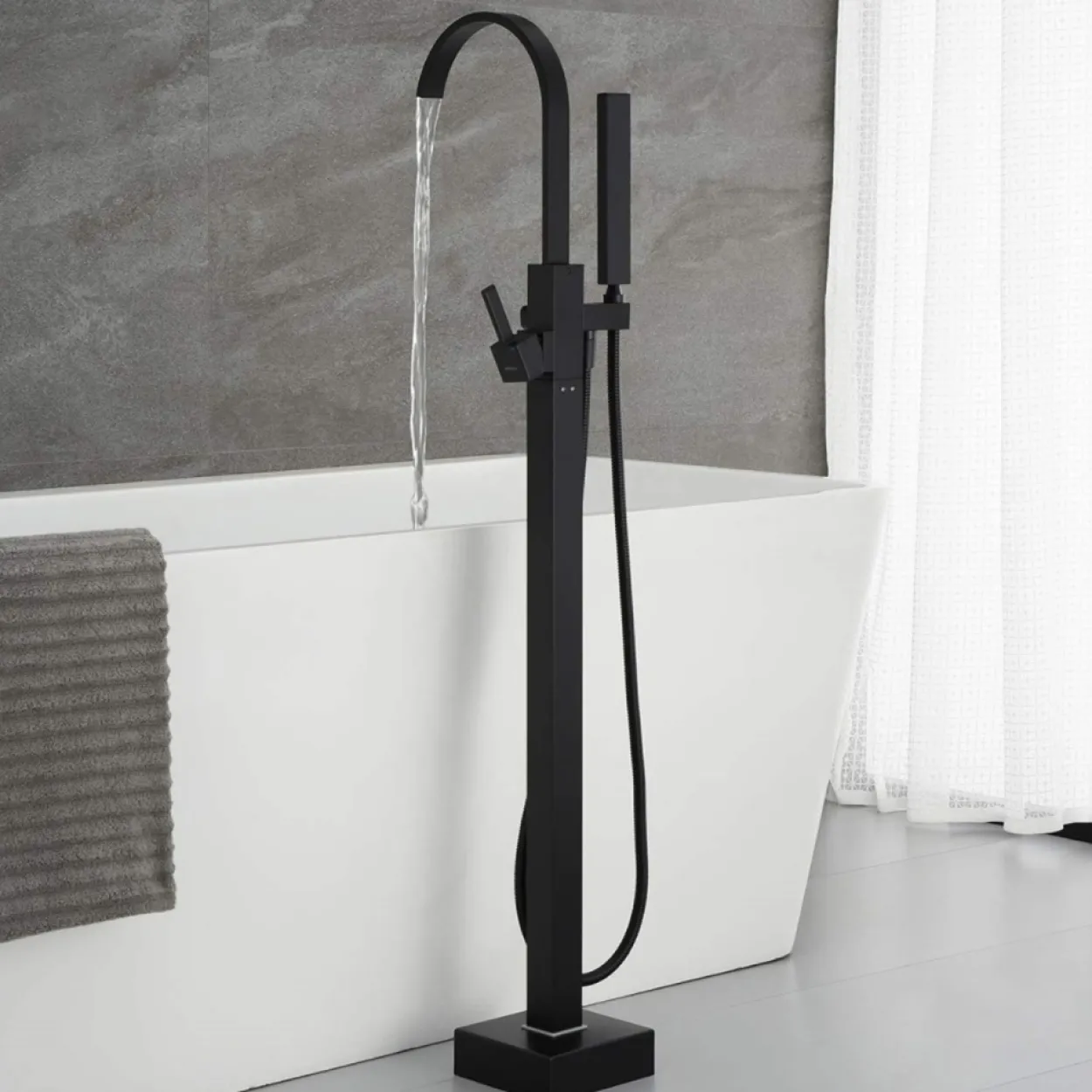 Design Standarmatur SKY – Schwarz matt