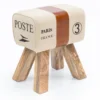 Design Turnbock Sitzhocker CANVAS Braun