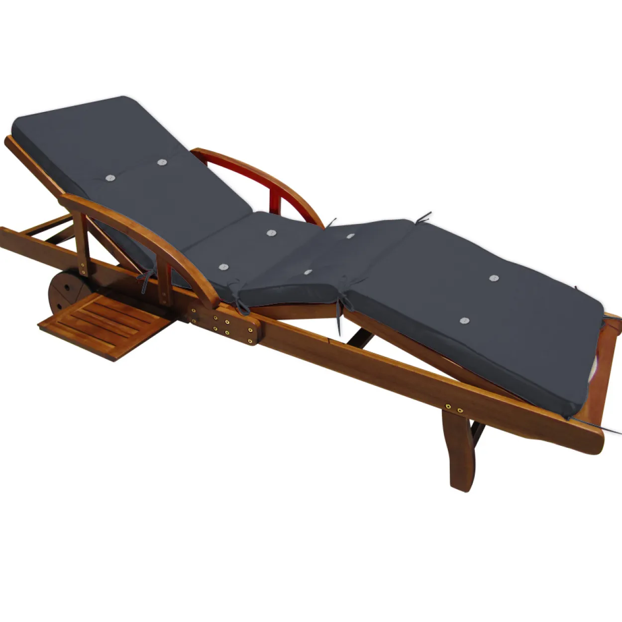Detex Auflage Sunlounger Anthrazit 195x55x5cm