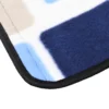 Detex Picknickdecke Quadrate/Blau 2x2m
