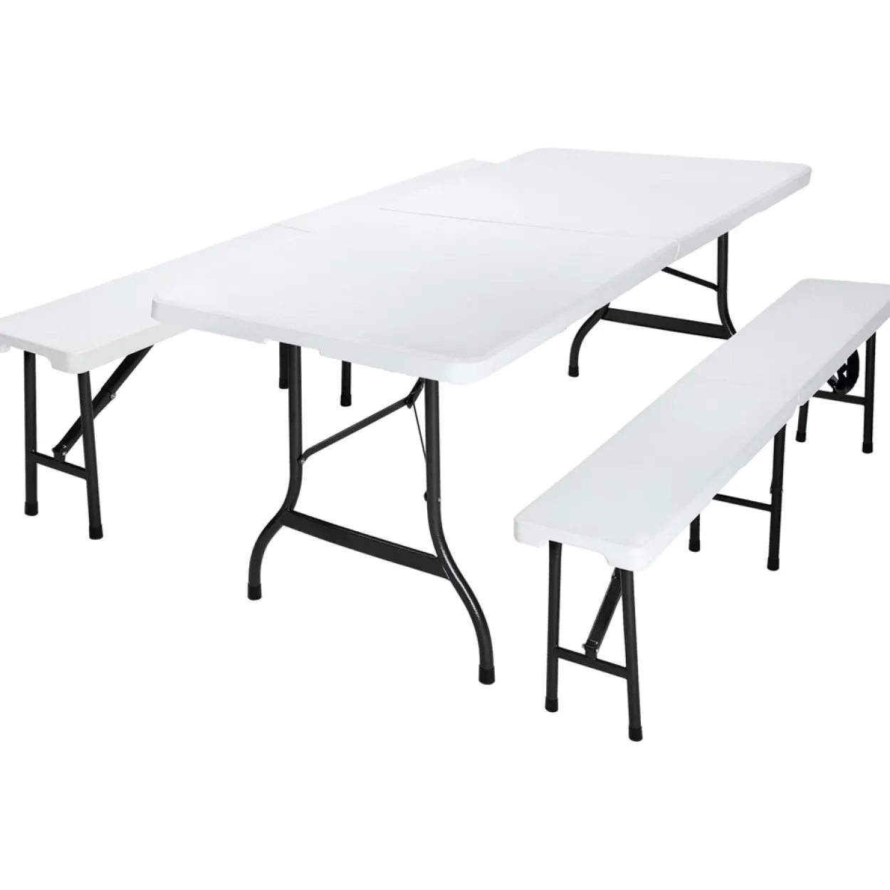 Deuba Bierzeltgarnitur 3 tlg. 180 cm