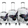 Deuba Butterfly Hartschalenkofferset