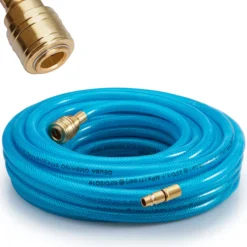 Deuba Druckluftschlauch 10m Schnellkupplung/Stecker