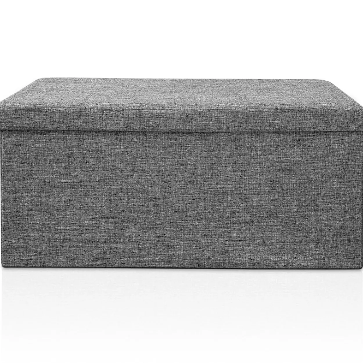 Deuba Faltbare Sitzbank/Sitzhocker MDF grau