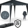 Deuba Faltpavillon Capri 3x3 m anthrazit
