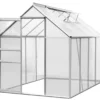 Deuba Gewächshaus Aluminium 7,6 m³