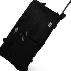 Deuba Große Reisetasche 85L schwarz