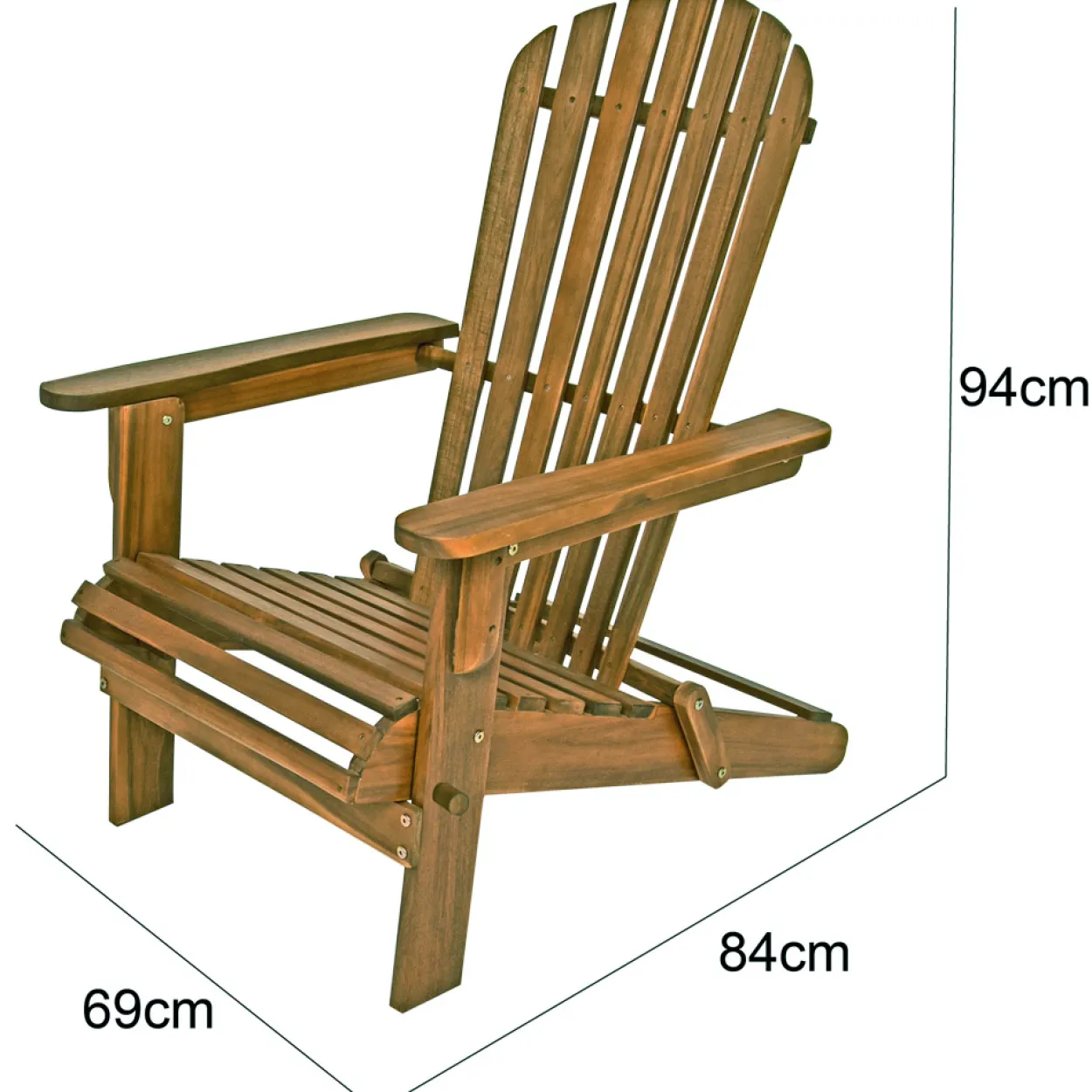 Deuba Sonnenstuhl - Liegestuhl Adirondack