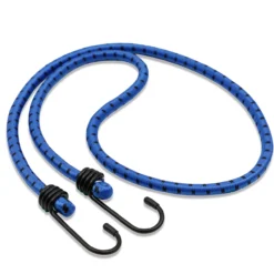 Deuba Spanngummi Expander 8 tlg 40-100cm x 0,8cm blau / gelb / grün / rot