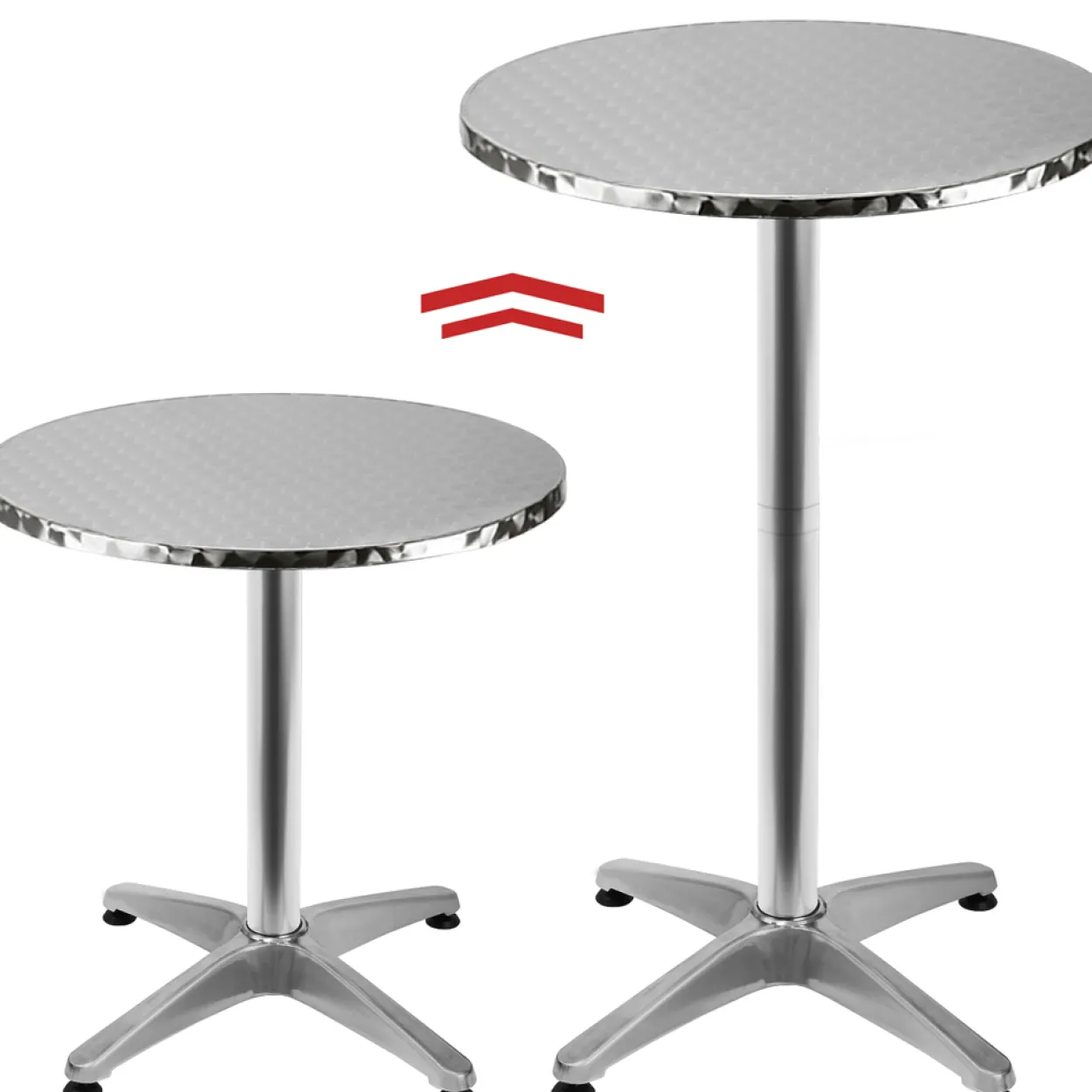 Deuba Stehtisch aus Aluminium