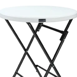 Deuba Stehtisch aus Kunststoff, 80 cm