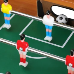 Deuba Tischfussball Kicker mini 69 x 62cm braun