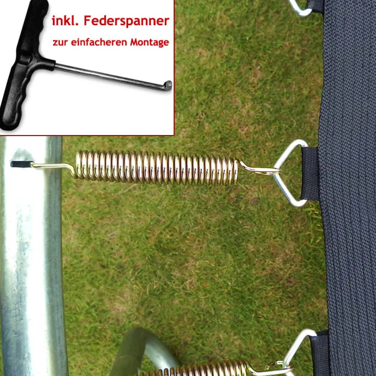 DeubaTrampolin Komplett-Set Ø 427cm