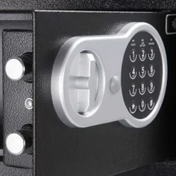 Deuba Tresor - Safe elektrisch klein 31 x 20 x 20cm schwarz