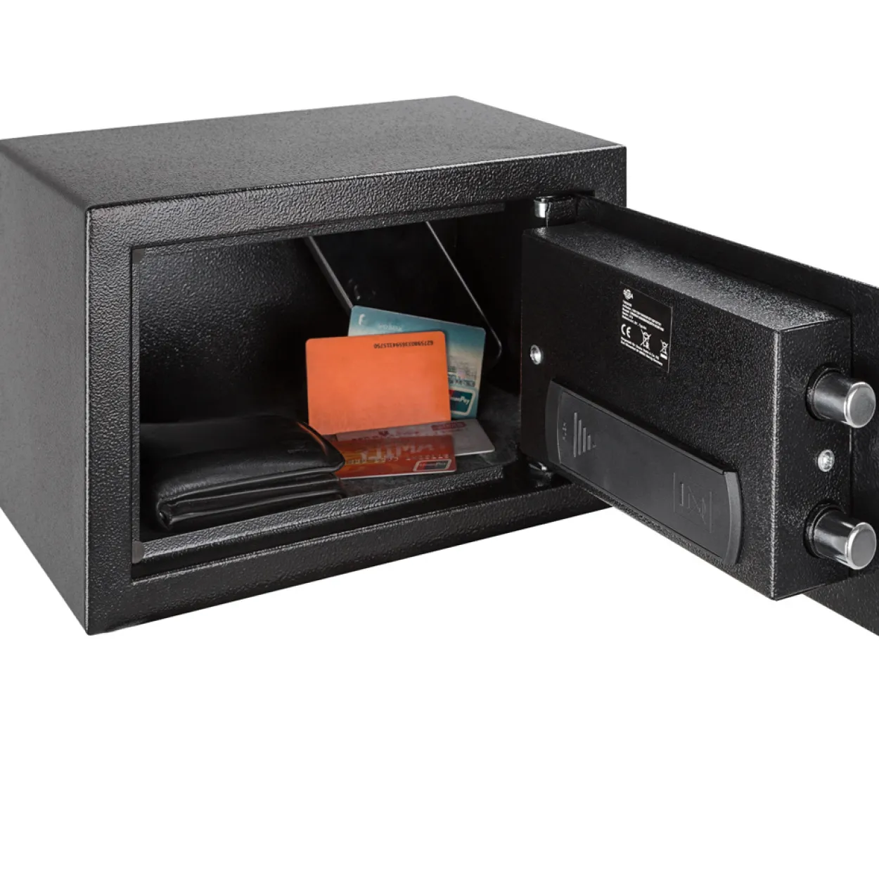 Deuba Tresor - Safe elektrisch klein 31 x 20 x 20cm schwarz