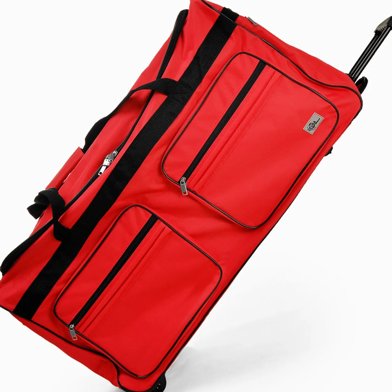 Deuba XXL Reisetasche + Trolleyfunktion Rot