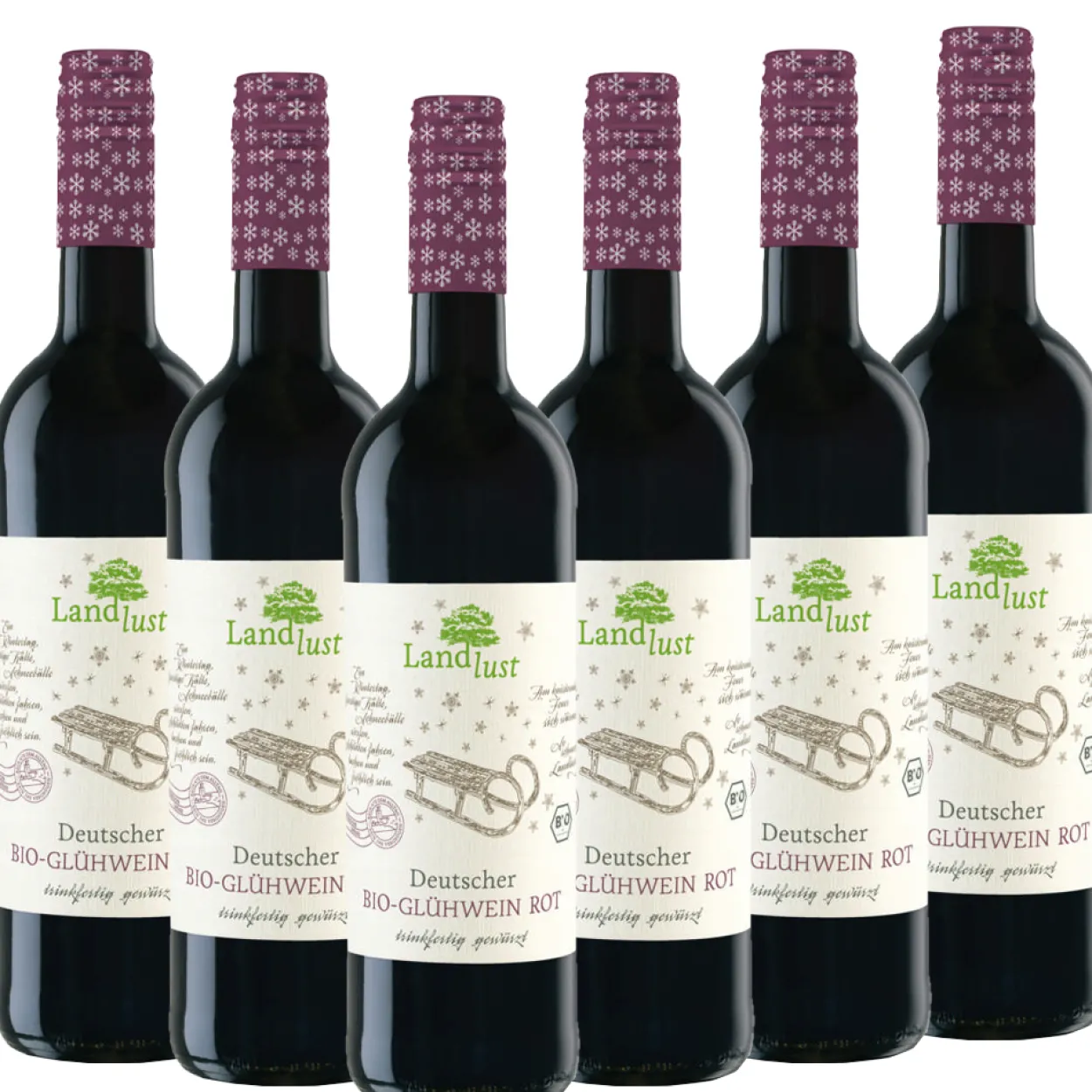 Deutscher Bio Glühwein Rot