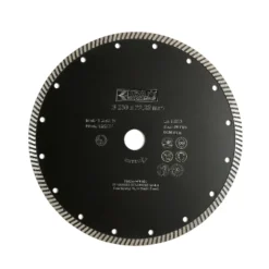 Diamant-Trennscheibe Ø230 mm, Turbo-Scheibe und feine Welle