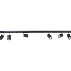 Different Spotbalken, 119 cm, 6x GU10, schwenkbar, Metall, schwarz