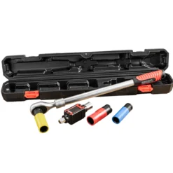 Digitaler Drehmomentadapter mit Teleskopratsche 5-tlg.