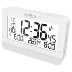 digitaler Funkwecker Datumsanzeige Designwecker Reisewecker Temperaturanzeige
