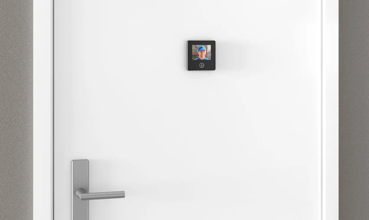 Digitaler Türspion - TS 800 - schwarz