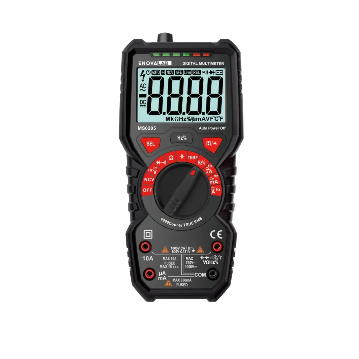 Digital-Multimeter MS0205, 6.000 Counts mit NCV
